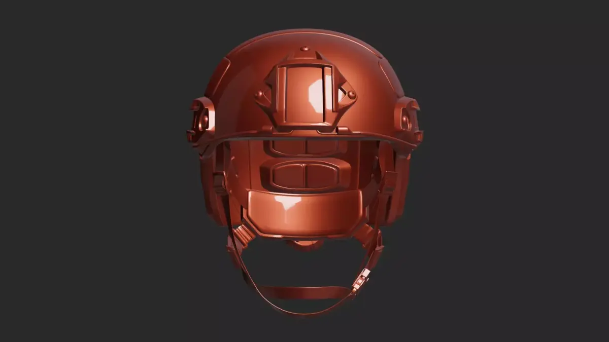 Tacticol Helmet 3D print model