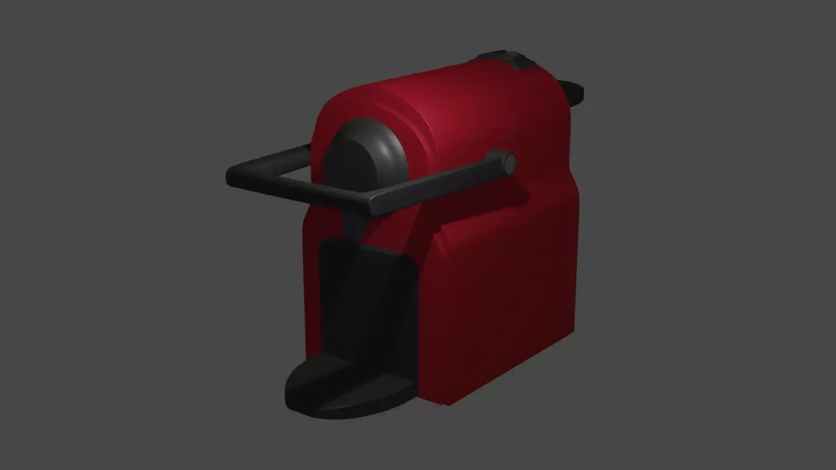 Coffe machine Free 3D model