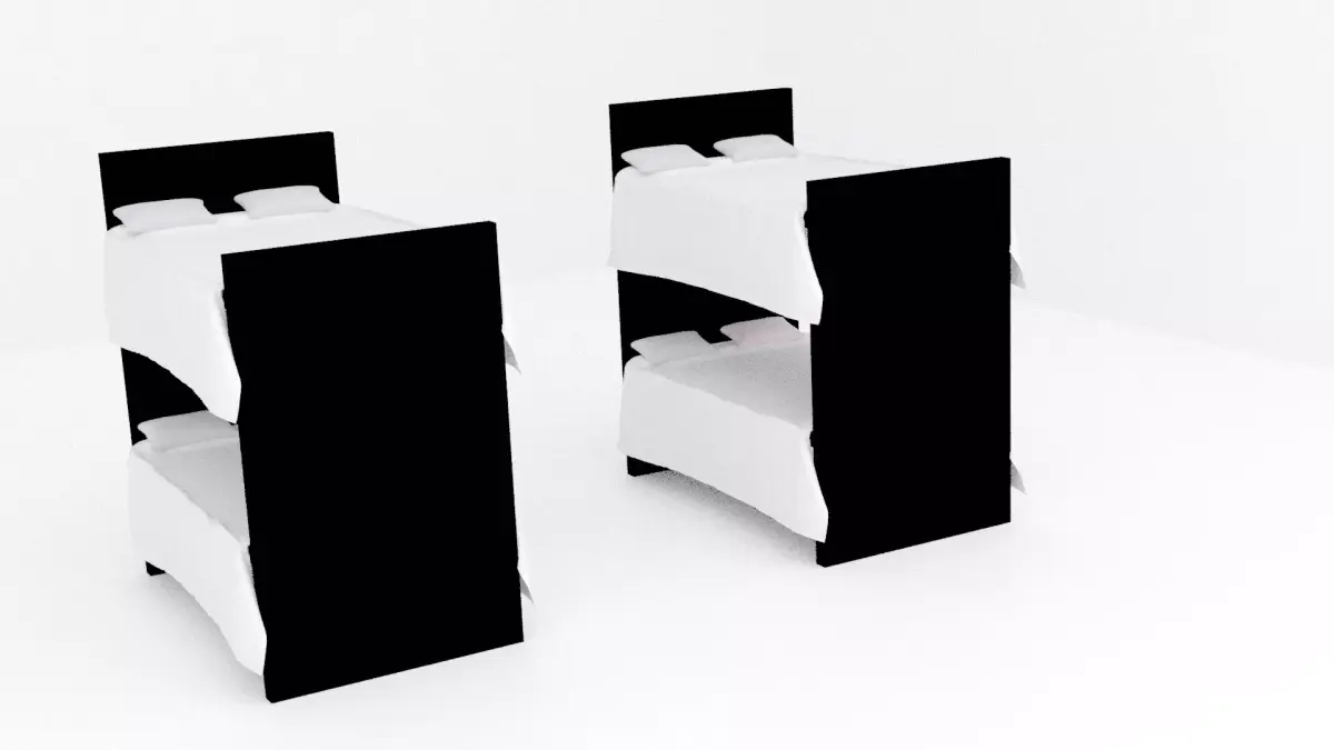Bed 3D model  Free low-poly 3D model purchase