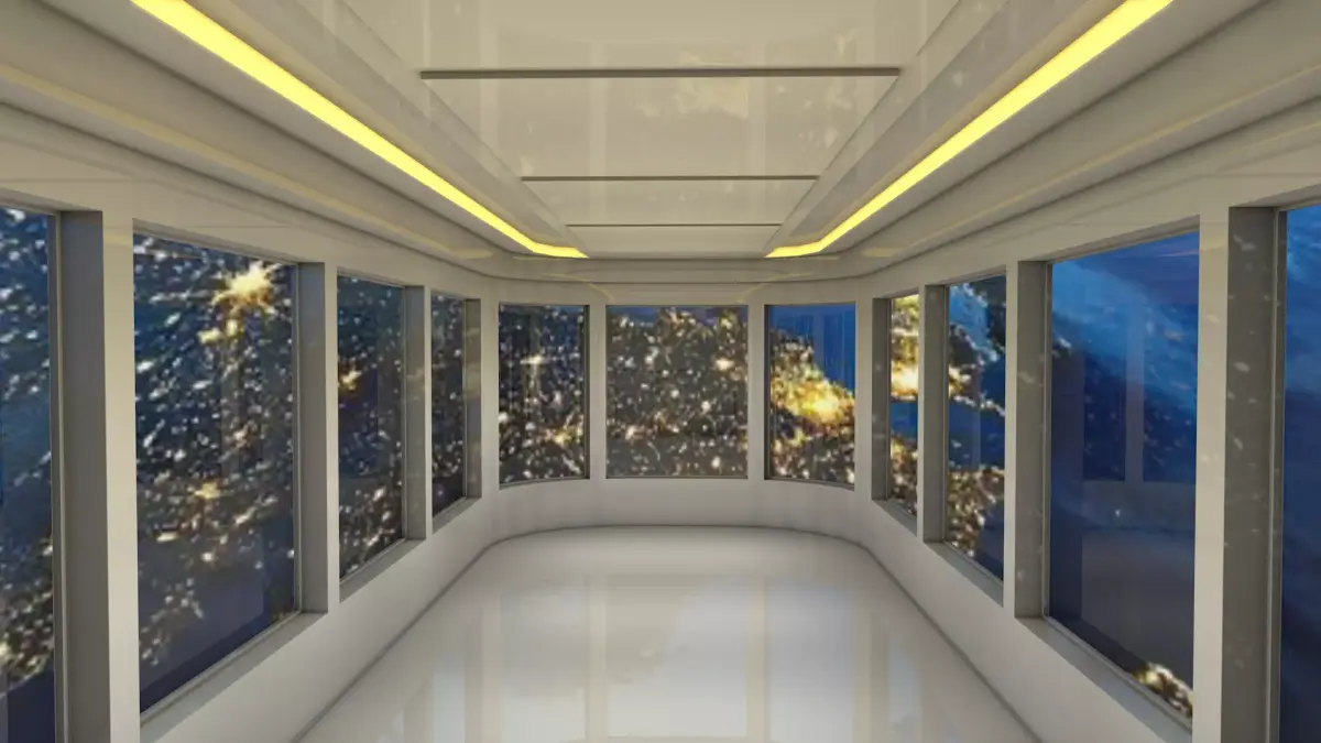 Sci Fi Room 3D model 84