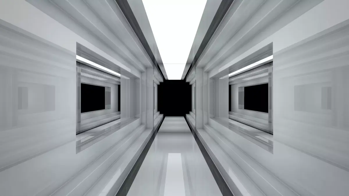 Sci Fi Room Low-poly 3D model 43