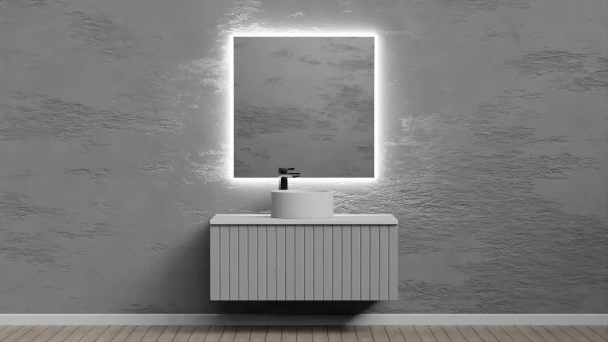 Modern Bathroom Furniture made in blender Free 3D model