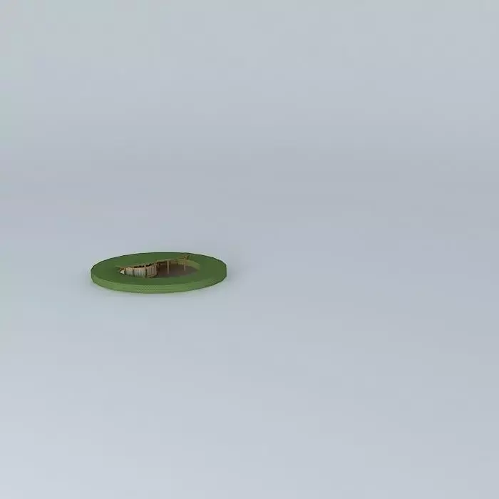 Tiny earth house Free 3D model