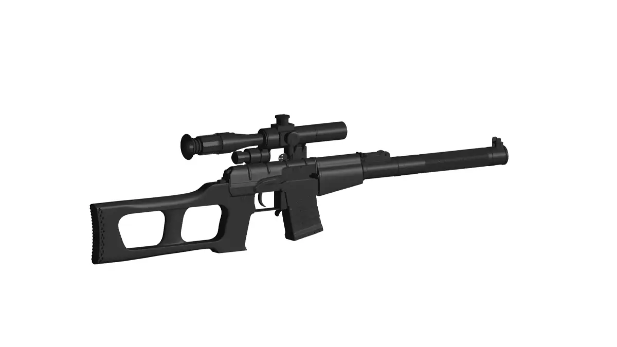 VSS Vintorez 3D model purchase