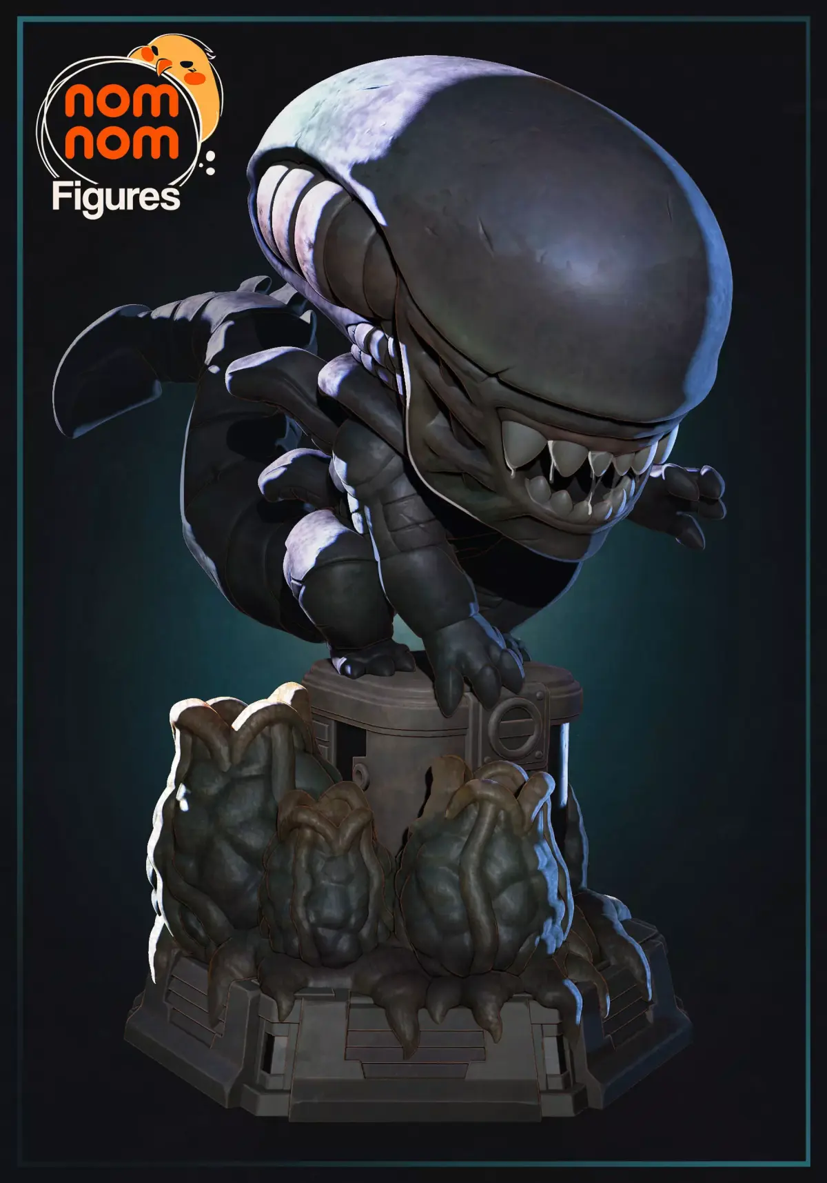 Chibi Xenomorph - Alien 3D print model