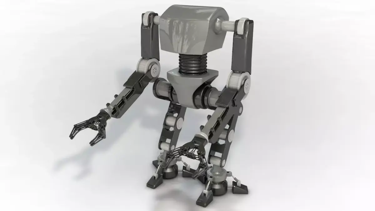 Robot star wars 3D model