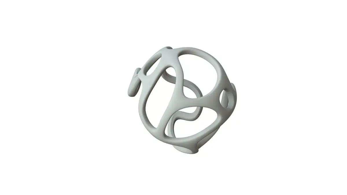 SciFi Cube Object No 32127 Low Poly Shape Texture
