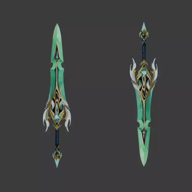 Sylvan Doomblade 3D model