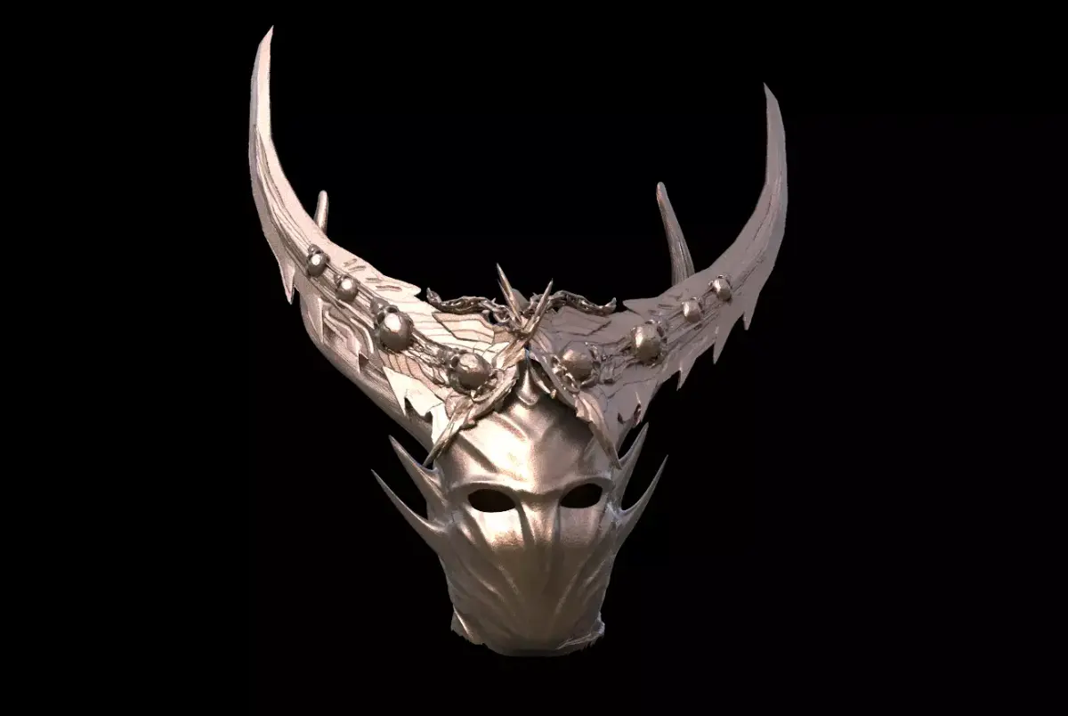 Noble Fallen Angel Helmet 2  3D model