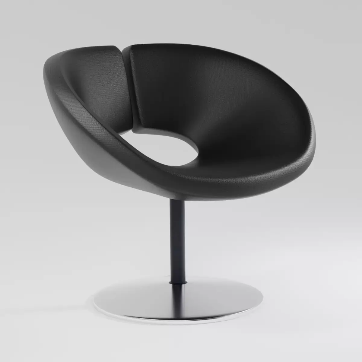 Armchair C1 Low-poly 3D model