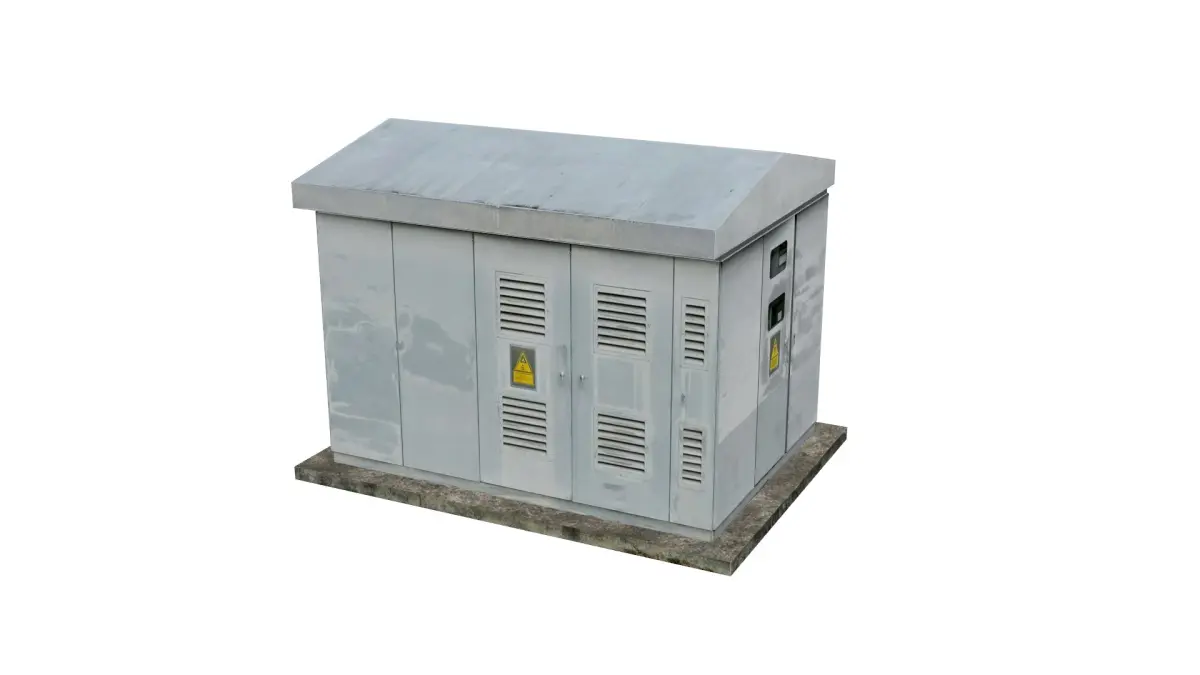 pad-mounted transformer substation 3D model