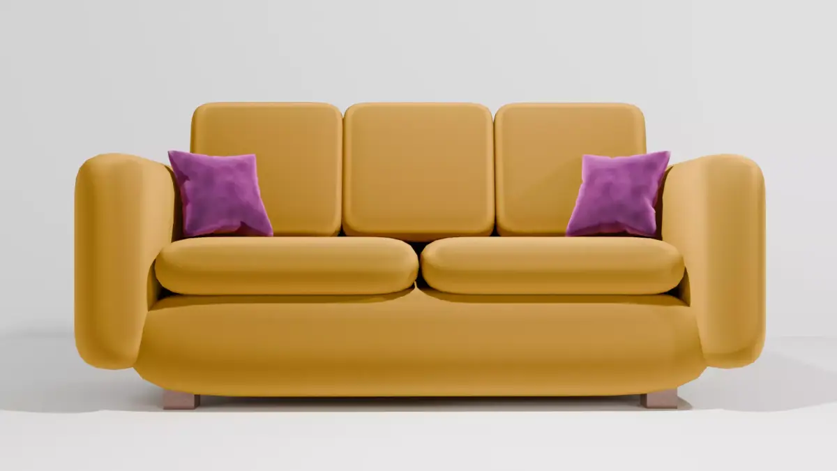 Cozy Sofa Free 3D model purchase