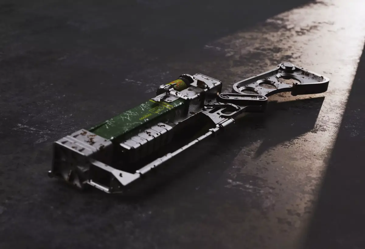 Fallout Laser Rifle 3D print model purchase