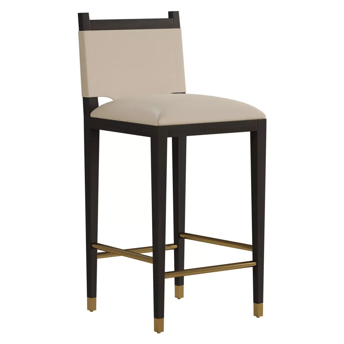 Burdock Bar Stool - Ivory Free 3D model