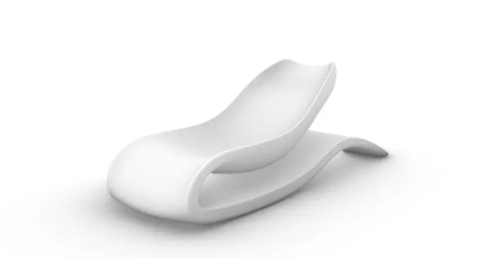 sunbed lounge chair Free 3D model