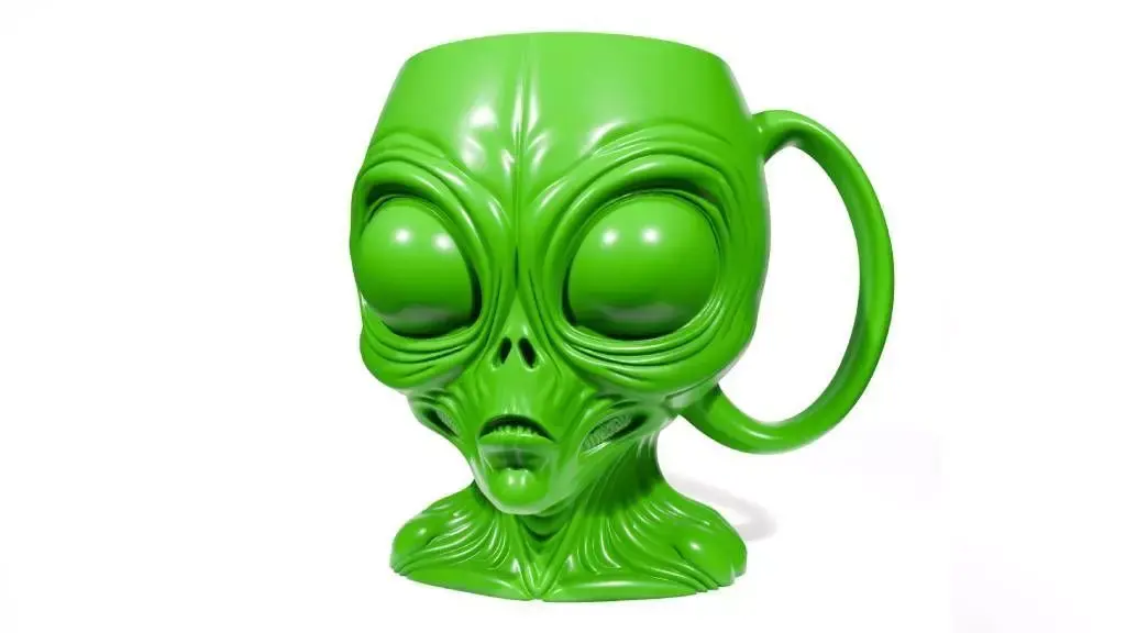 Alien Mug 4 3D print model