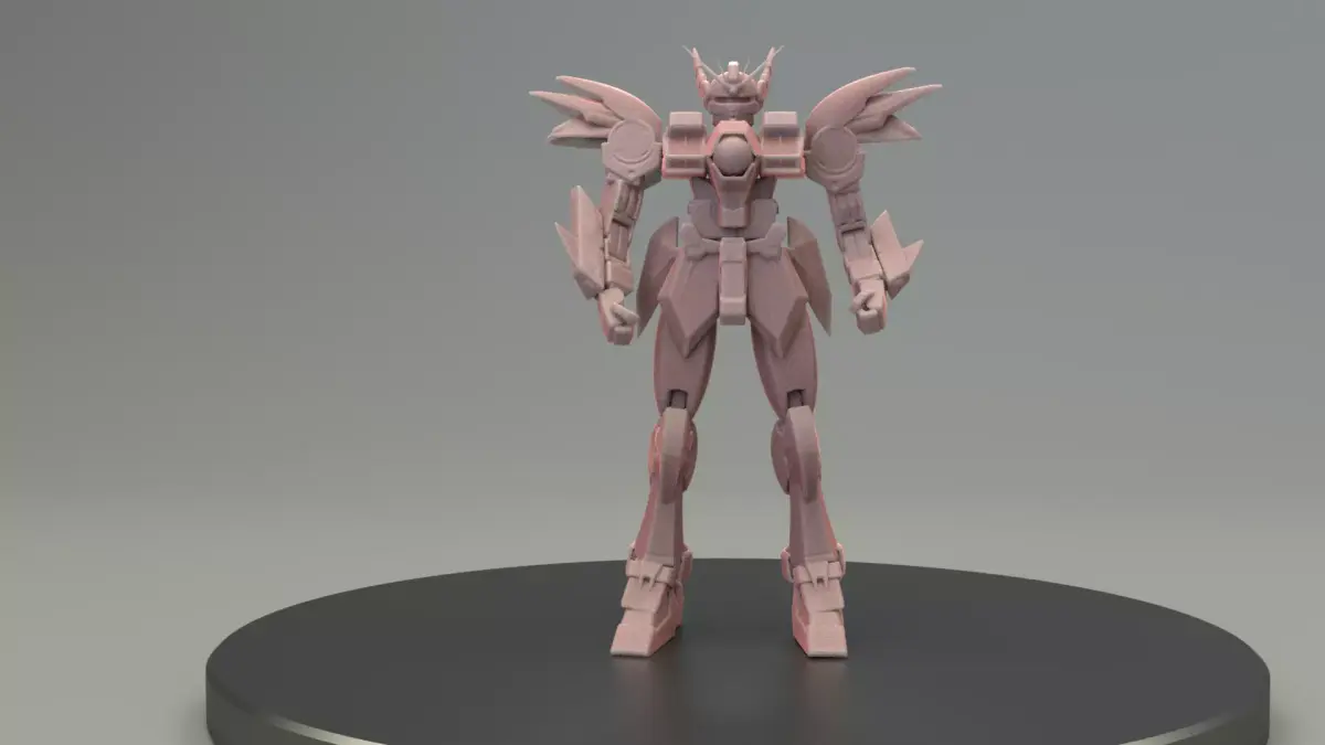 Gundam Wings - Print Model 3D print model