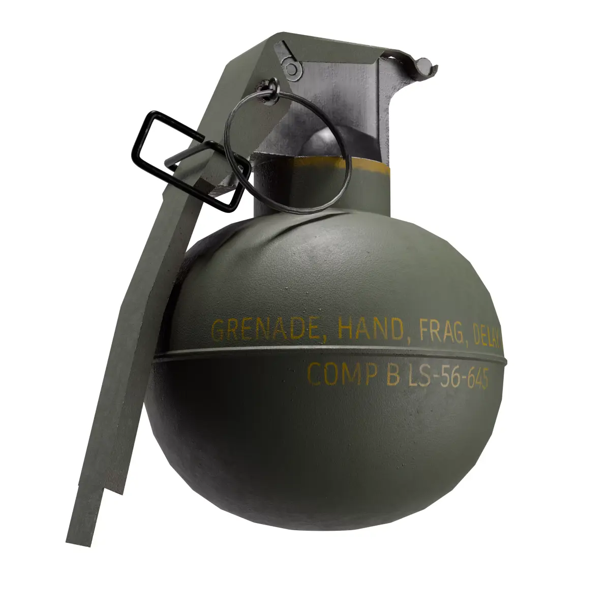 M67 Hand grenade Low-poly 3D model purchase