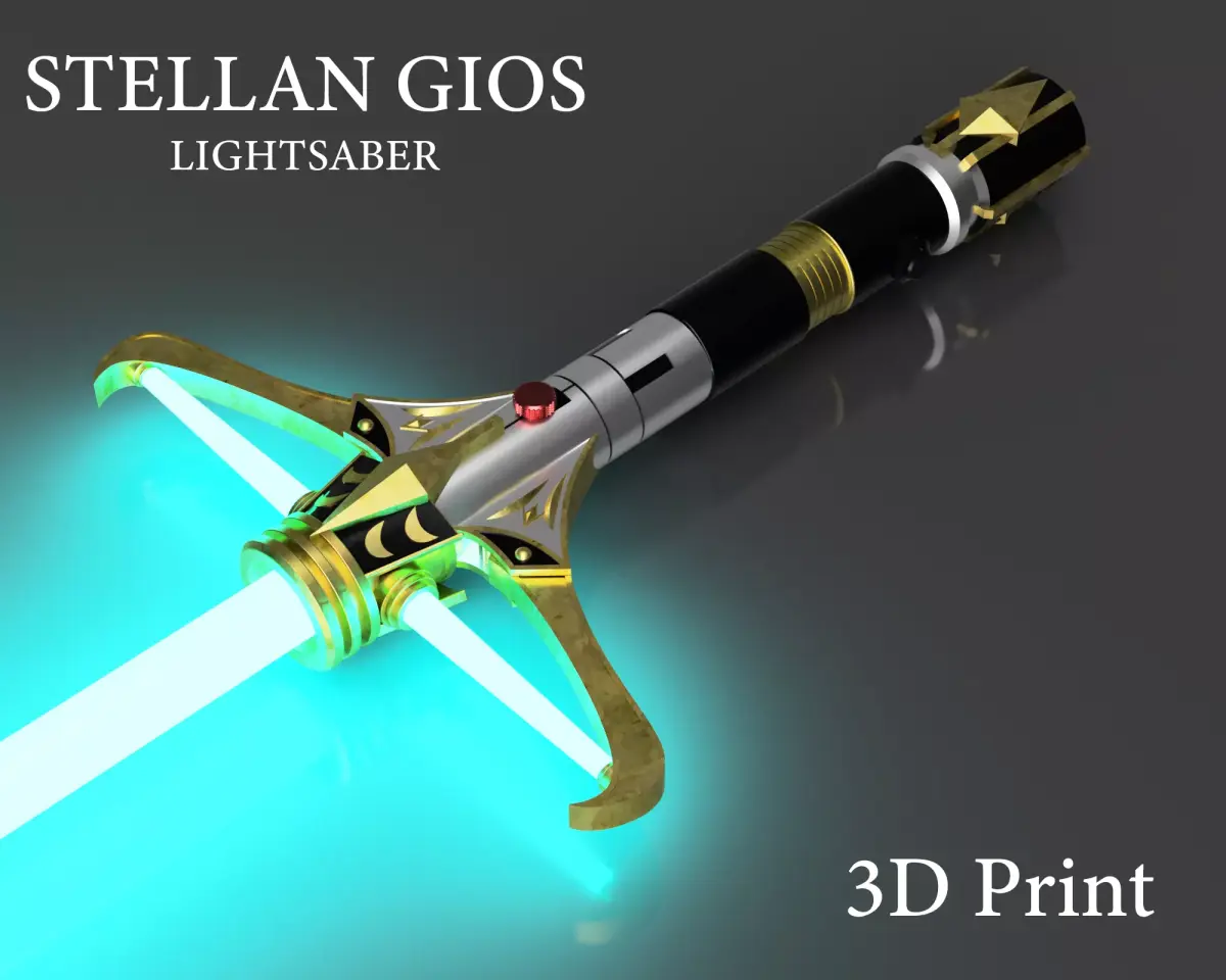 Stellan Gios Lightsaber - Star Wars High Republic - 3D print 3D print model