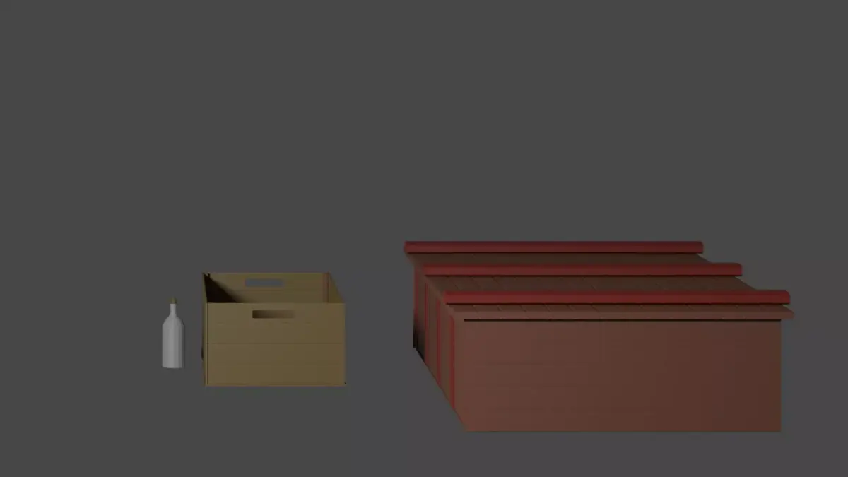 low poly tools basic bundle Free 3D model