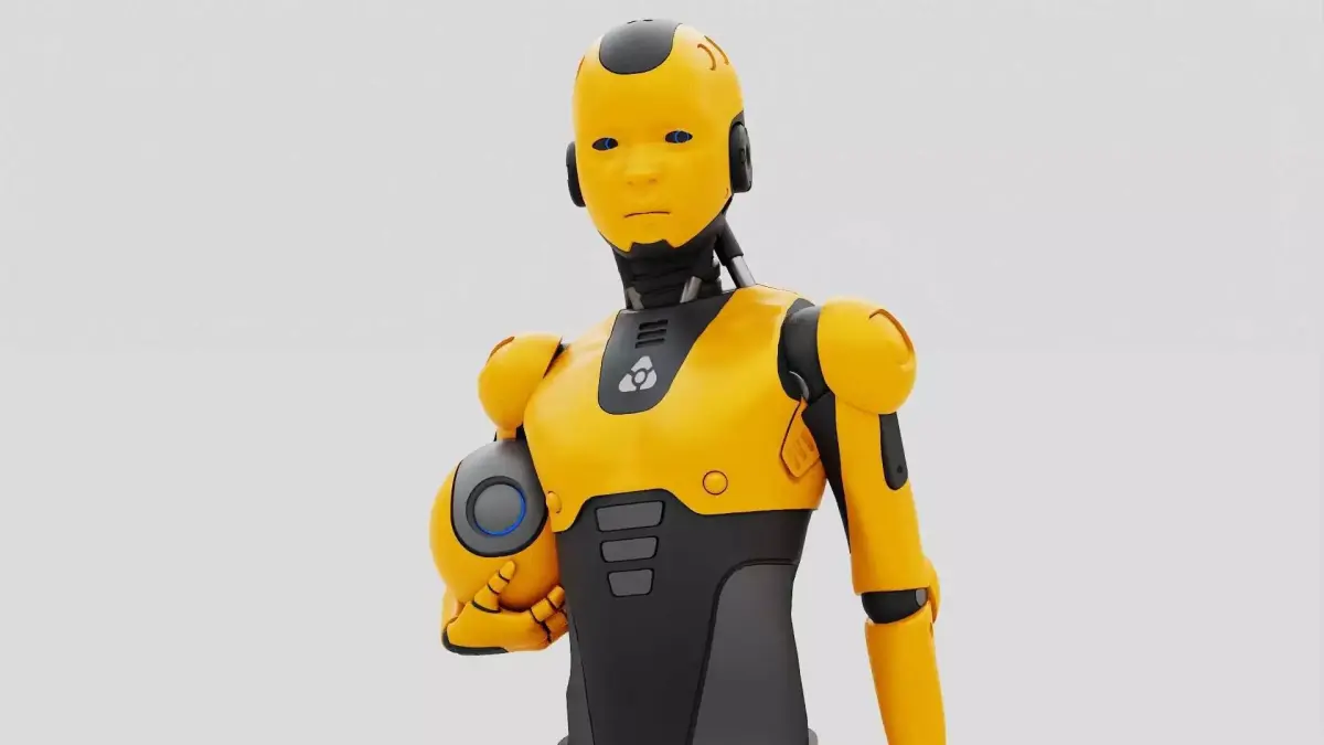 CHILD BOT  RIGGED 3D model