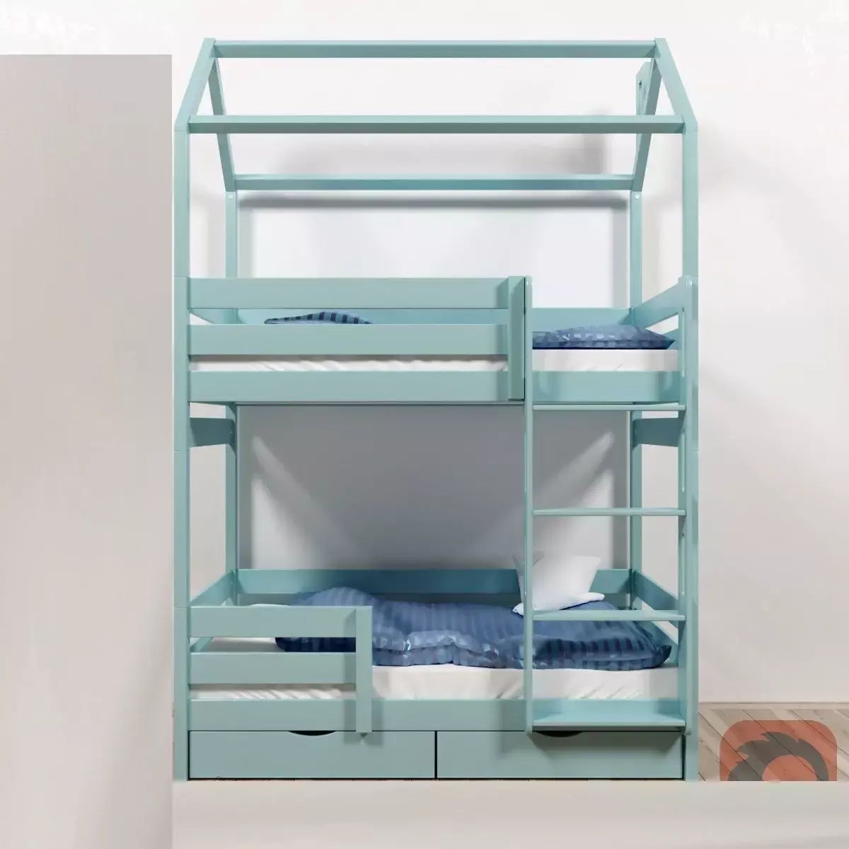 LW7 - Mint KidsBunk Free 3D model