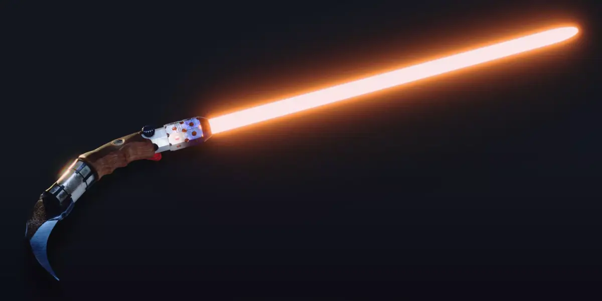 Custom Lightsaber 3D model buy