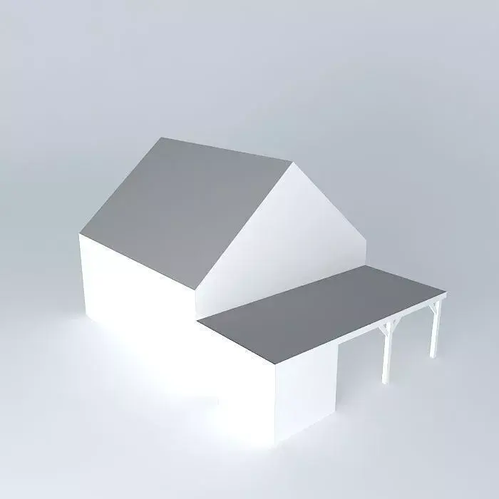 Decochalet-2015 house Free 3D model