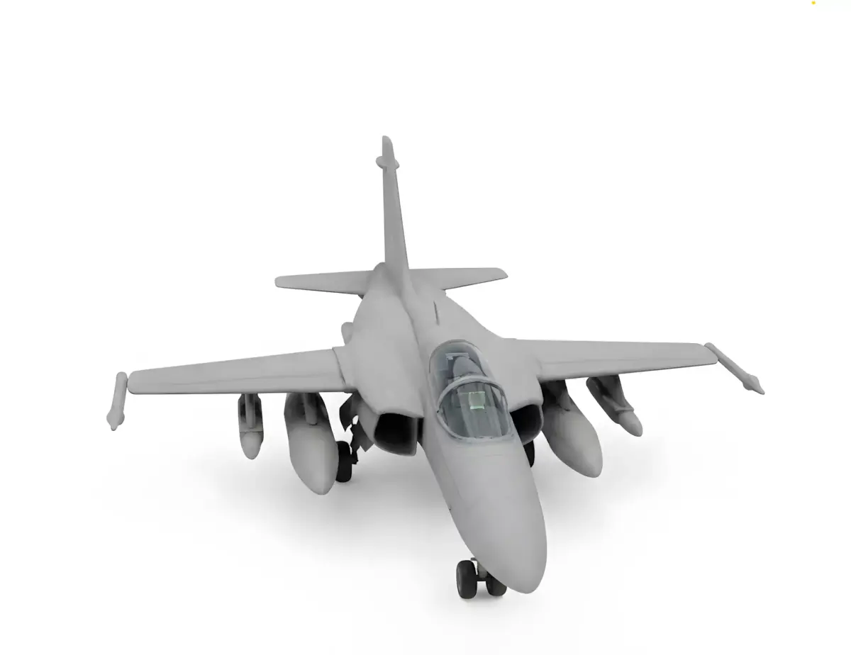 Realistic Modern Supersonic Fighter Jet Aircraft 3D Model Low-poly 3D model