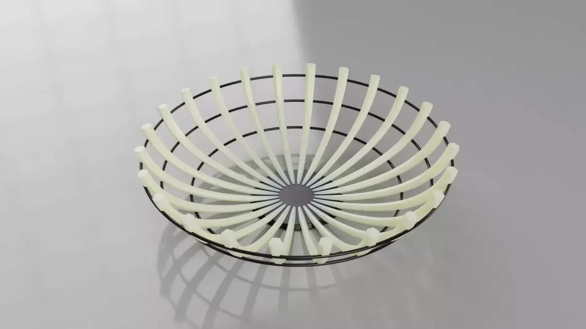 Bowl for Fruits Free 3D print model