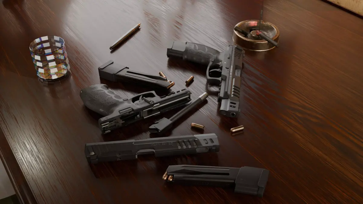 HK VP9 Match  3D model