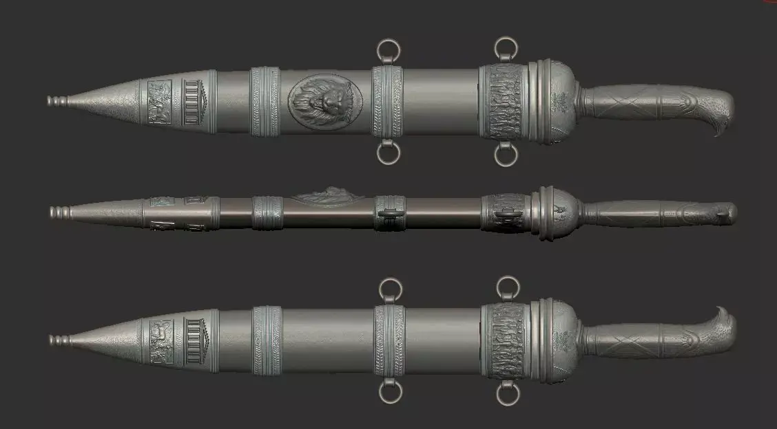 Sword Gladius 3D model