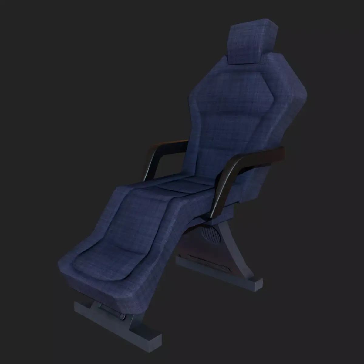 Tatoo Shop VR Chair Free low-poly 3D model