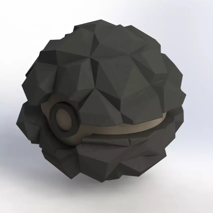 Rock Ball 3D print model purchase