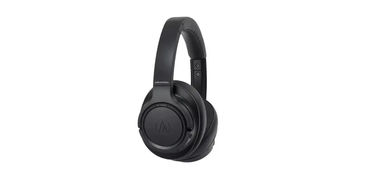 Audio Technica ATH SR50BT Wireless Headphones   Low-poly 3D model