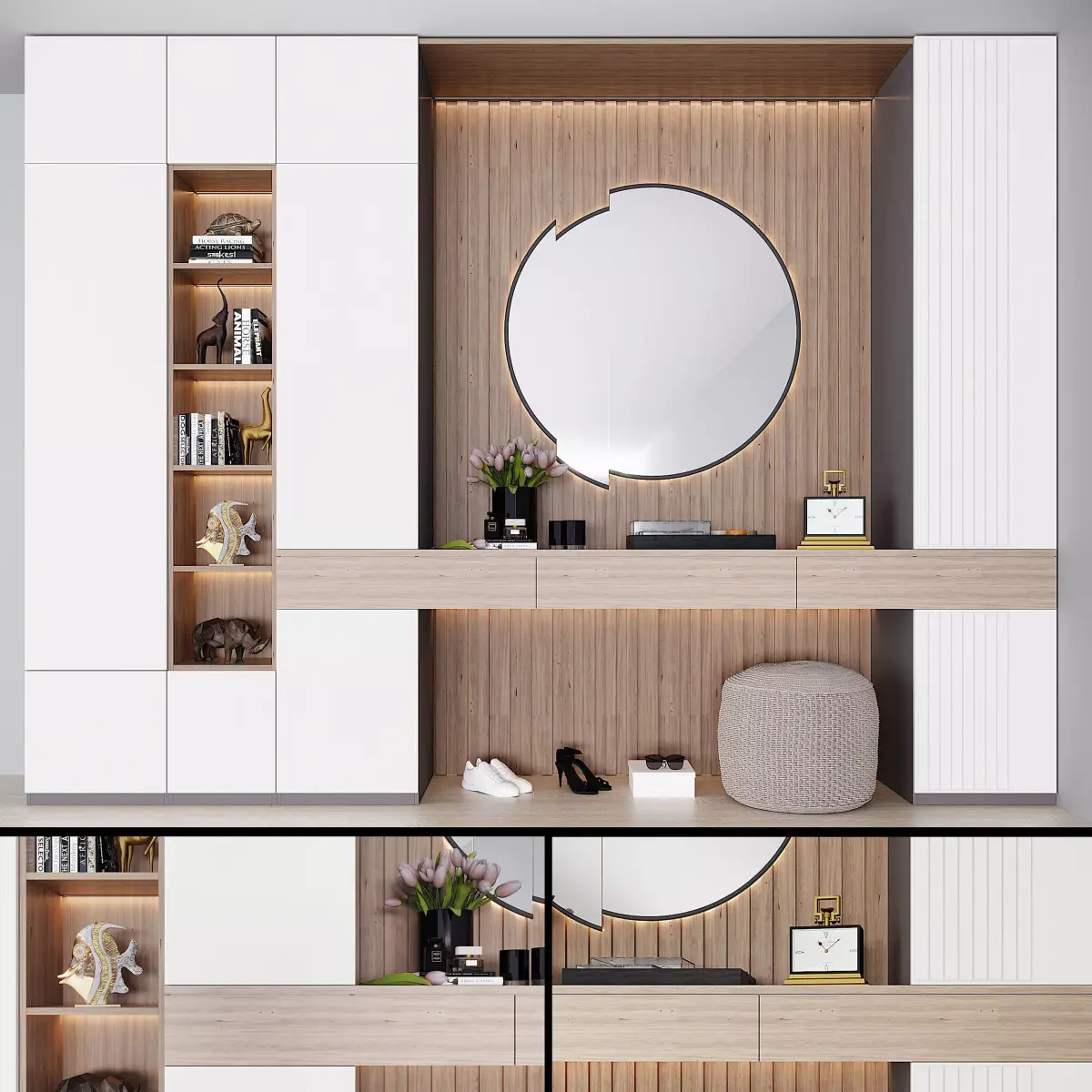 hallway furniture 3D model