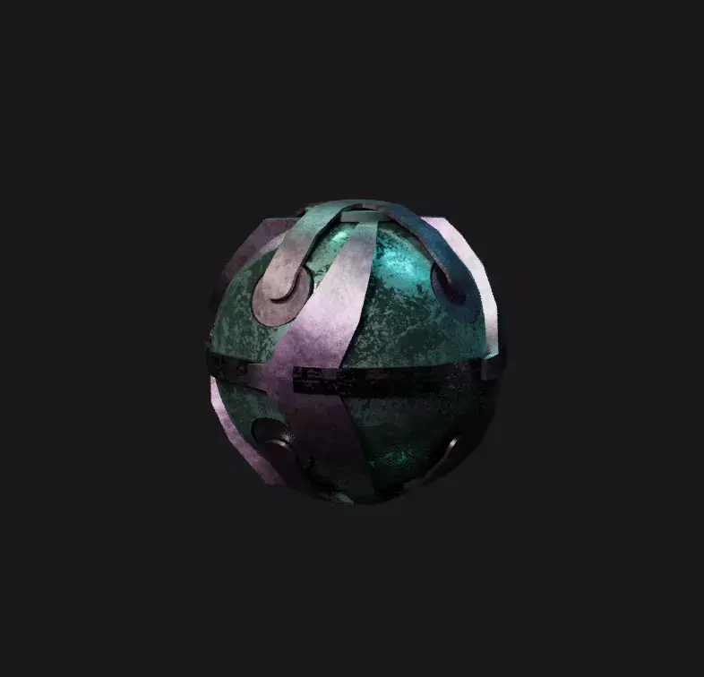 BLU 54 Mine 3D model