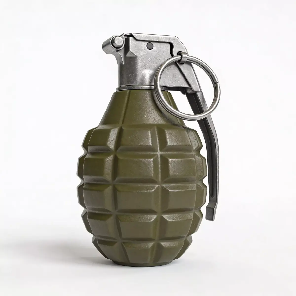 Tactical Military Fragmentation Grenade 3D Model Low-poly 3D model