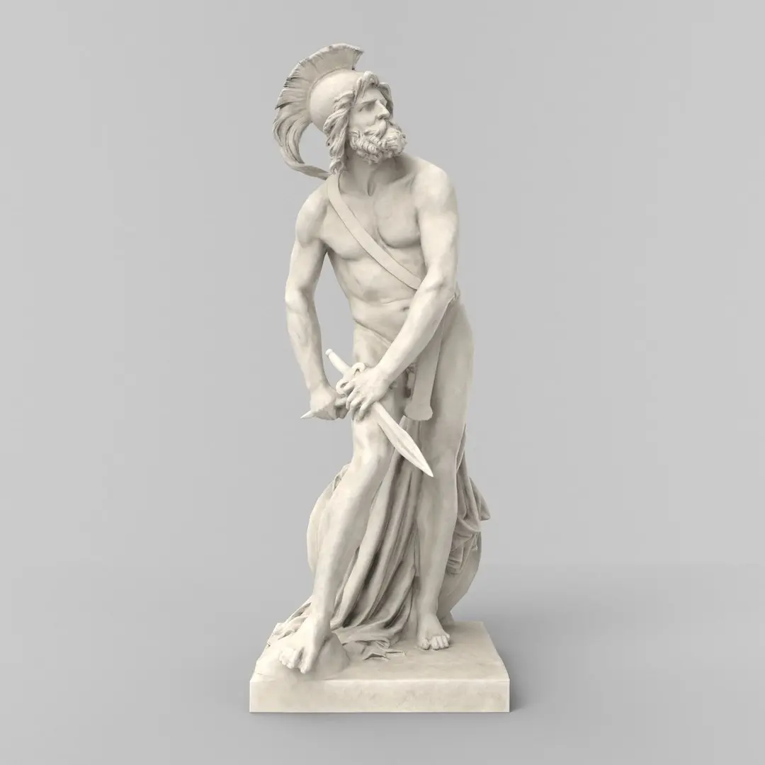 Marble Philopoemen 3d Model