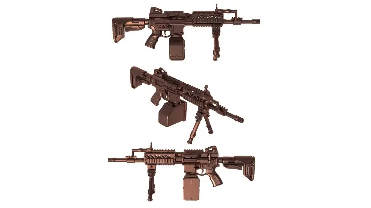 SAR 56 HMT -  rifle 3D print model