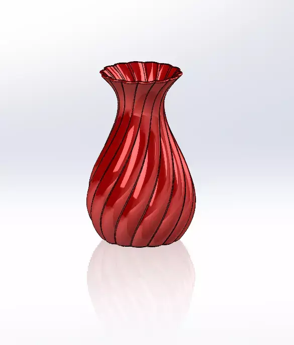 flower pot 3D print model get