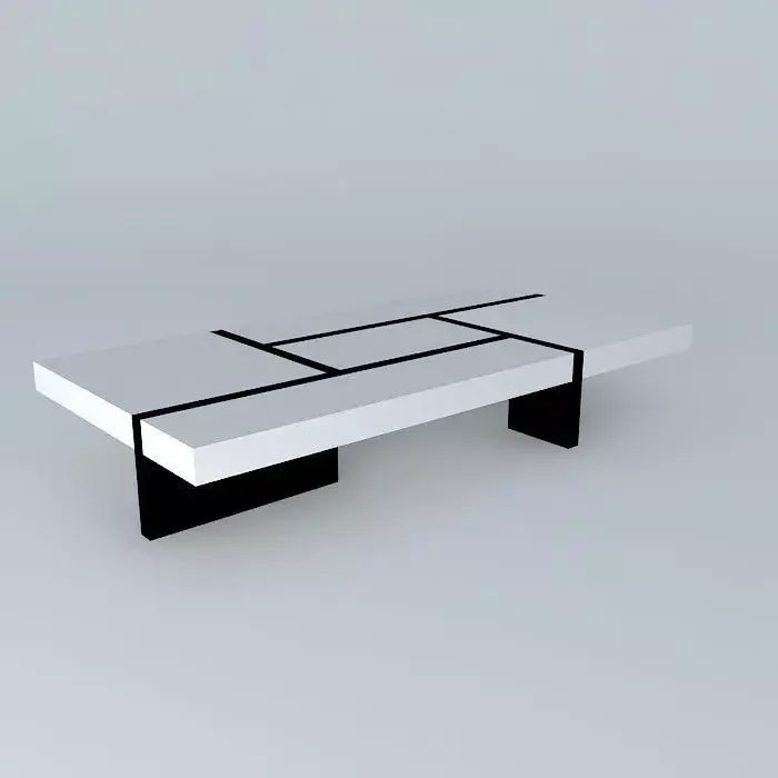 coffee table Croix by Artifact Free 3D model