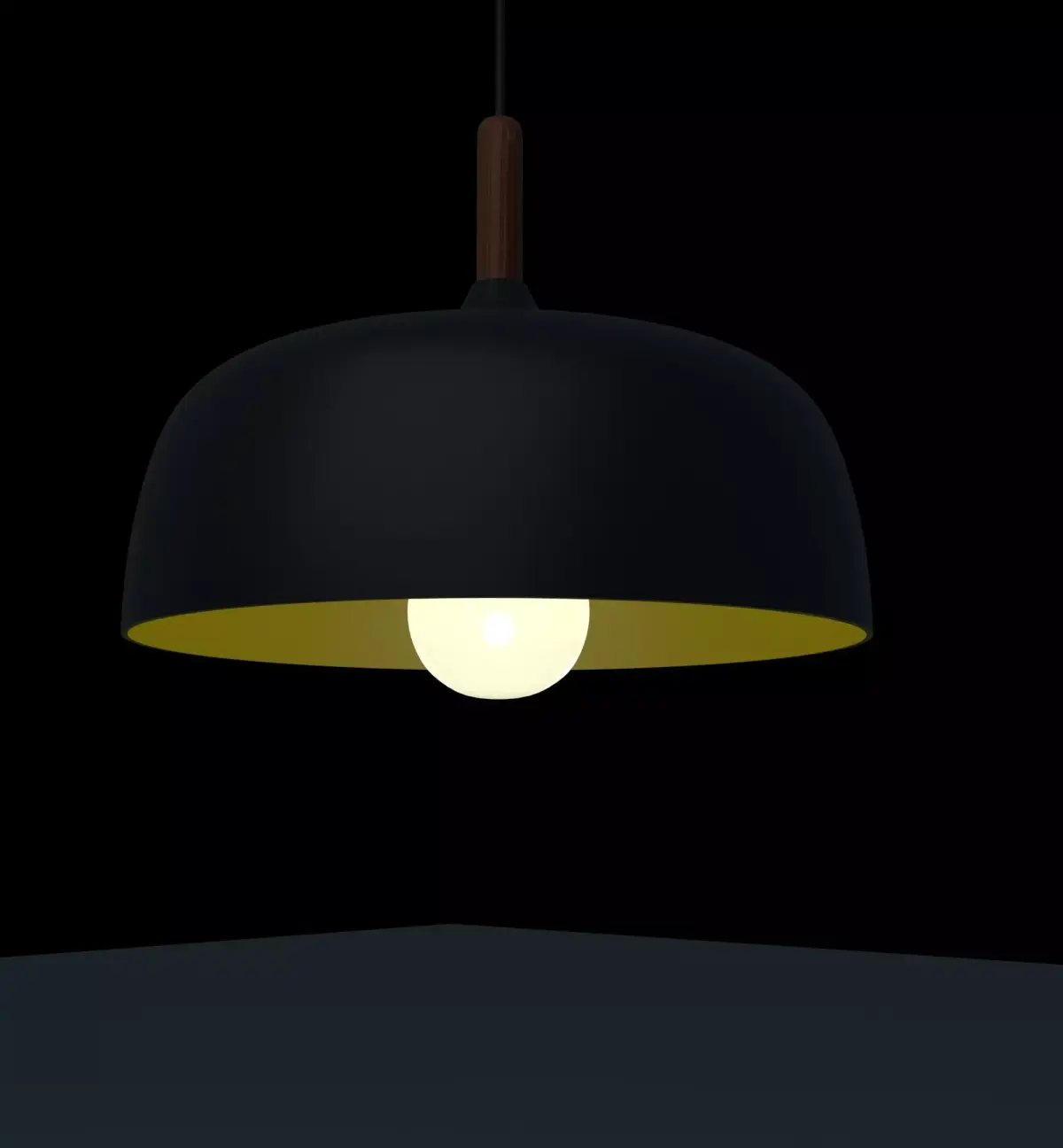 Furniture - PBR - Modern Ceramic Lamp - Ceiling Chandelier Free 3D model