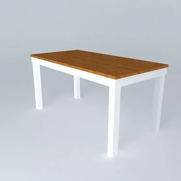 Silmple table Free 3D model