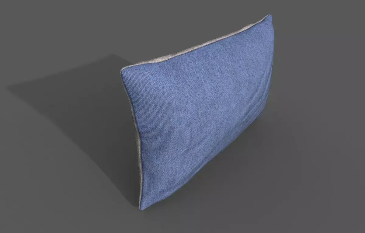 Cushion furniture Low-poly 3D model order