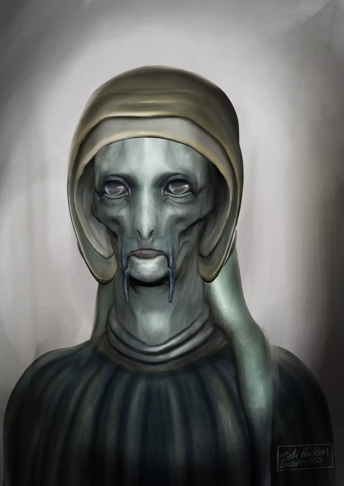 Creature Alien Figure - Star Wars Inspired 3D print model purchase