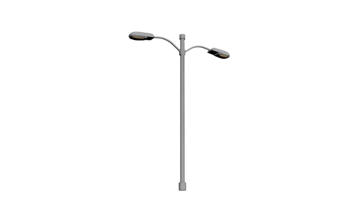 Street Lamp Urban Outdoor Lighting 002 3D model