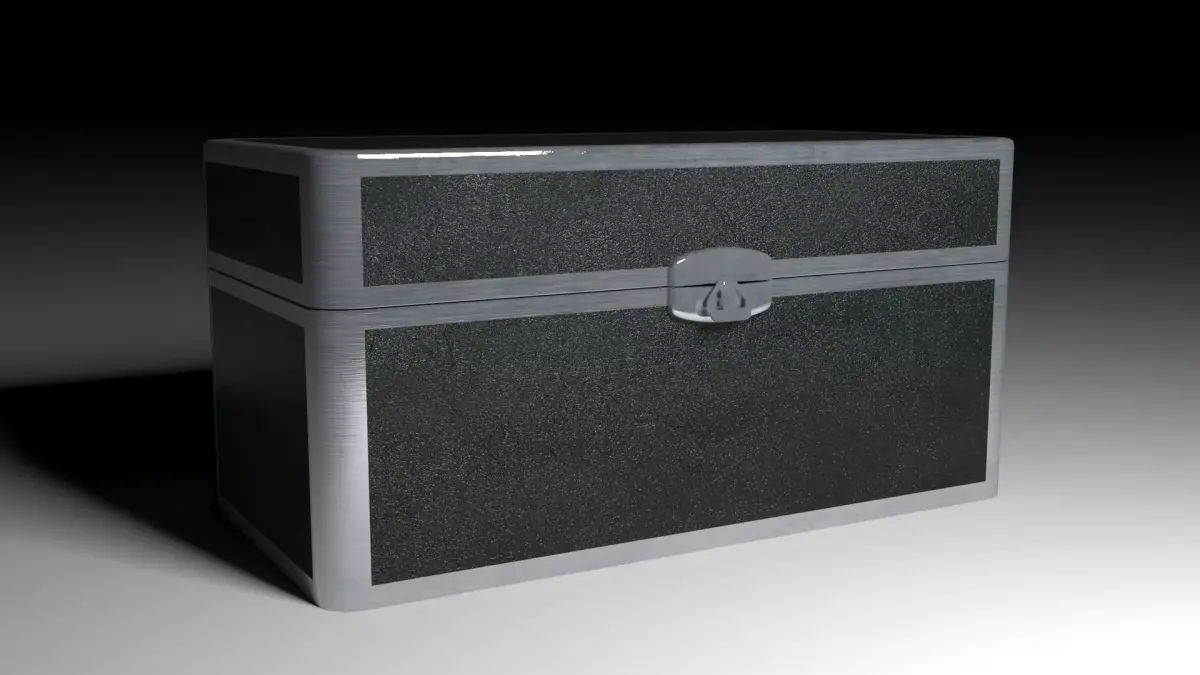 Cable Case box textures Free 3D model