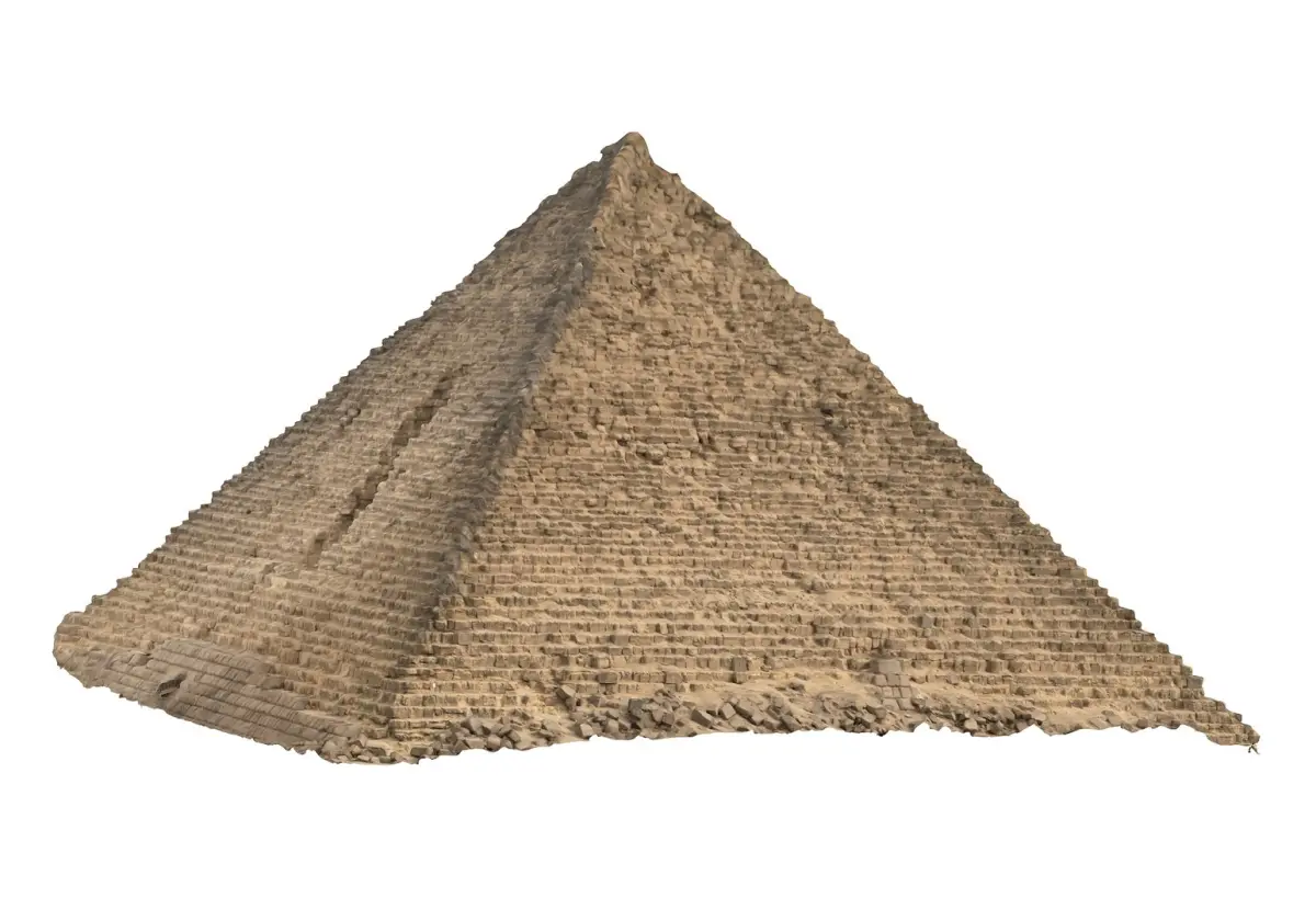 Pyramid of Menkaure Scan Ultra HD 16K 3D model