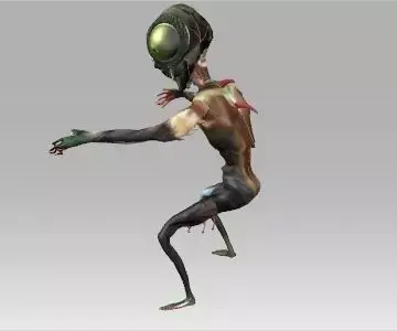 Alien creature 1 3D model